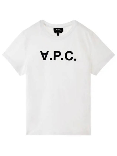 VPC Logo Short Sleeve T-Shirt White - A.P.C. - BALAAN 2