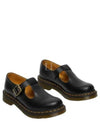 Polley Smooth Leather Mary Jane Loafer Black - DR. MARTENS - BALAAN 2