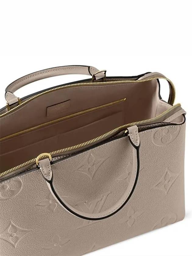 Grand Palais Monogram Empreinte Tote Bag Grey - LOUIS VUITTON - BALAAN 6