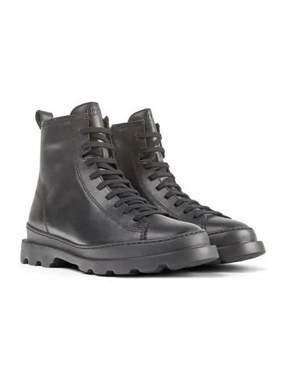 Brutus Medium Lace-up Worker Boots Black - CAMPER - BALAAN 2