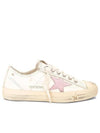 V-Star Leather Low Top Sneakers Beige - GOLDEN GOOSE - BALAAN 2