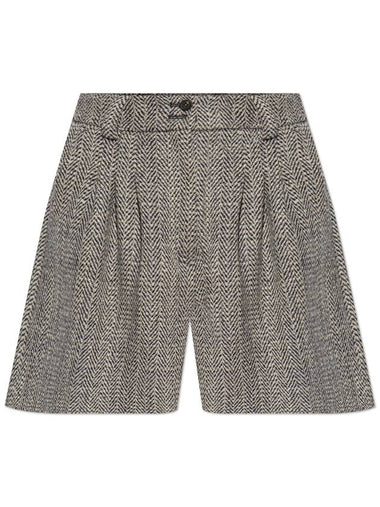 Golden Goose Patterned Shorts, Women's, Black - GOLDEN GOOSE - BALAAN 1