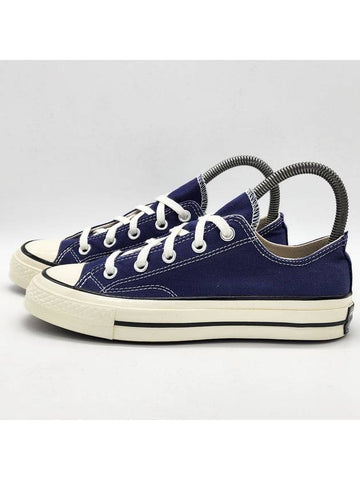 Women s Chuck 70 Low Top Sneakers Navy - CONVERSE - BALAAN 1