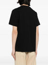 Le Gros Grain Logo Short Sleeve T-Shirt Black - JACQUEMUS - BALAAN 6