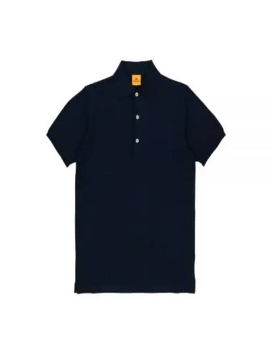 Andersen Polo Short PS Navy Blue - ANDERSEN-ANDERSEN - BALAAN 1