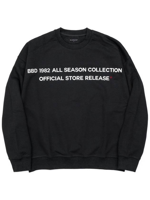 BBD 1982 No Sympathy Sweatshirt Black - BLACKBLOND - BALAAN 3