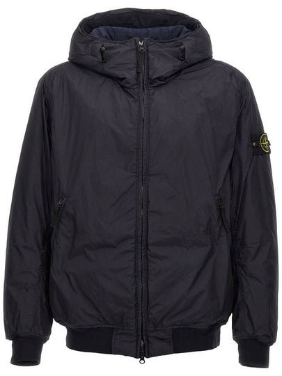 Crinkle Reps R NY Padding Navy - STONE ISLAND - BALAAN 2