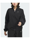 adidas Ruched Track Top Jacket Black JD6385 - ADIDAS - BALAAN 2