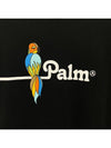 Parrot Palm Print Short Sleeve TShirt PMAA009S22 - PALM ANGELS - BALAAN 3