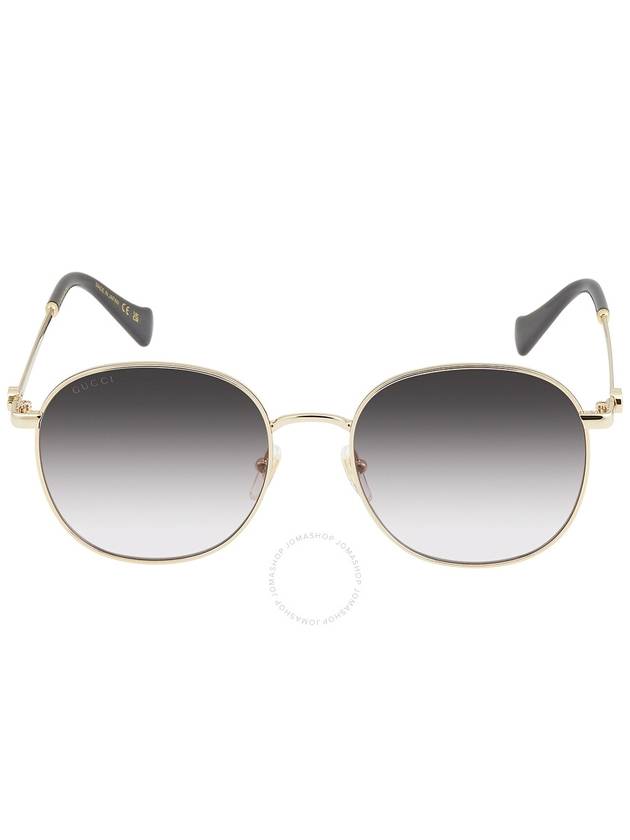 Eyewear Round Metal Sunglasses Black - GUCCI - BALAAN 2