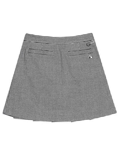 Women s Houndstooth Check Culottes 4004LXWP BLACK - BLACK&WHITE - BALAAN 2