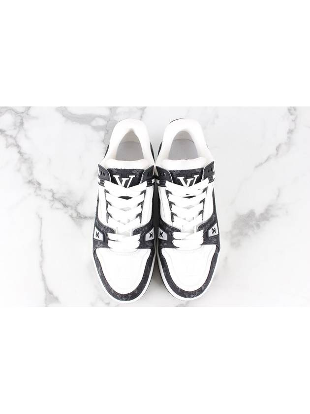 LV trainer sneakers black 38 250 - LOUIS VUITTON - BALAAN 8