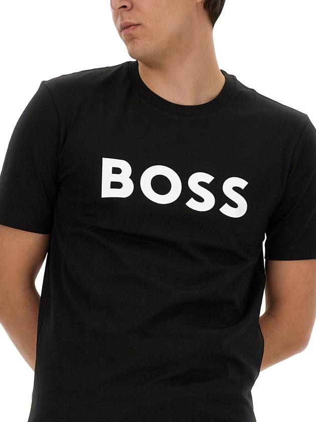 T-SHIRT CON LOGO - HUGO BOSS - BALAAN 8