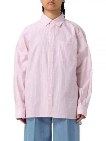 Sela Stripe Shirt Pink - A.P.C. - BALAAN 2