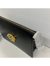 Gold Medusa Strap Large Clutch Bag Black - VERSACE - BALAAN 6