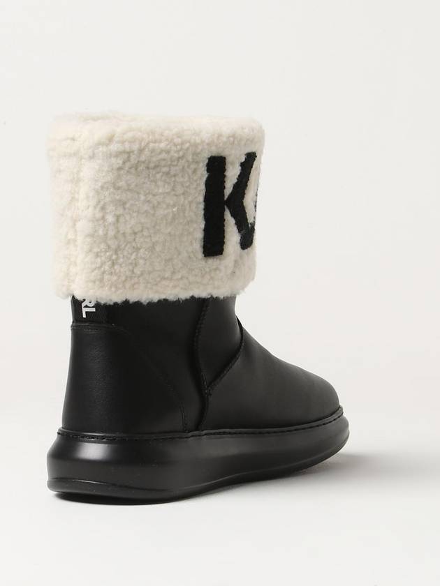 Flat ankle boots woman Karl Lagerfeld - KARL LAGERFELD - BALAAN 3