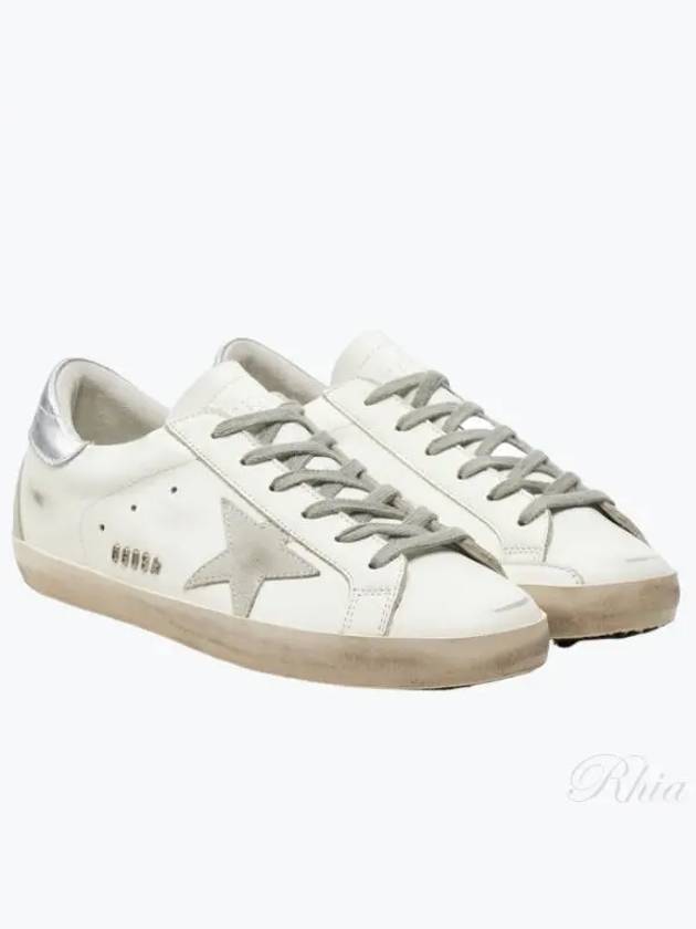 Superstar Silver Tab Low Top Sneakers White - GOLDEN GOOSE - BALAAN 2