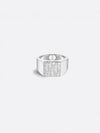 Oblique Signet Ring Silver - DIOR - BALAAN 2