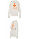 SW0362 22A044E 23EC Mansell Logo Hooded Sweatshirt Ecru Women Hoodies TJ - ISABEL MARANT - BALAAN 4