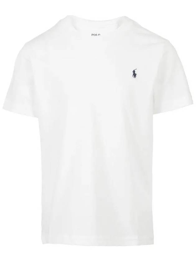 Kids Pony Embroidery T Shirt White 832904 035 - POLO RALPH LAUREN - BALAAN 2