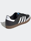 Samba Vegan Low Top Sneakers Core Black Cloud White - ADIDAS - BALAAN 6