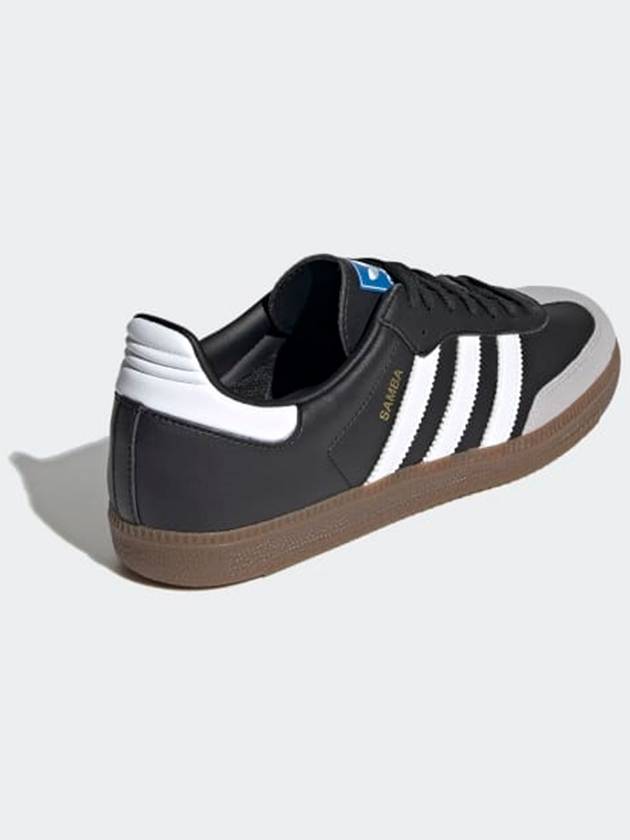 Samba Vegan Low Top Sneakers Core Black Cloud White - ADIDAS - BALAAN 6