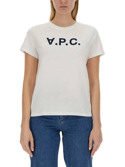 VPC Logo Short Sleeve T-Shirt White - A.P.C. - BALAAN 2