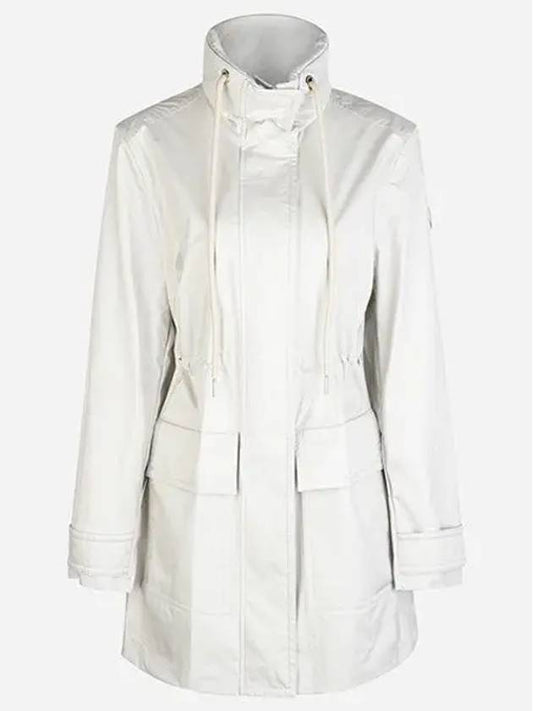 24SS 1C00012 539HW 037 Bremusa Women's Hooded Rain Jacket White 997719 - MONCLER - BALAAN 1