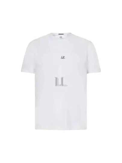 30/1 Jersey Logo Short Sleeve T-Shirt White - CP COMPANY - BALAAN 2