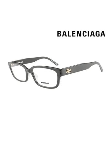 Glasses Frame BB0065O 001 Square Acetate Men Women Glasses - BALENCIAGA - BALAAN.