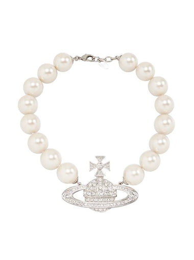 Neysa pearl necklace silver - VIVIENNE WESTWOOD - BALAAN 1