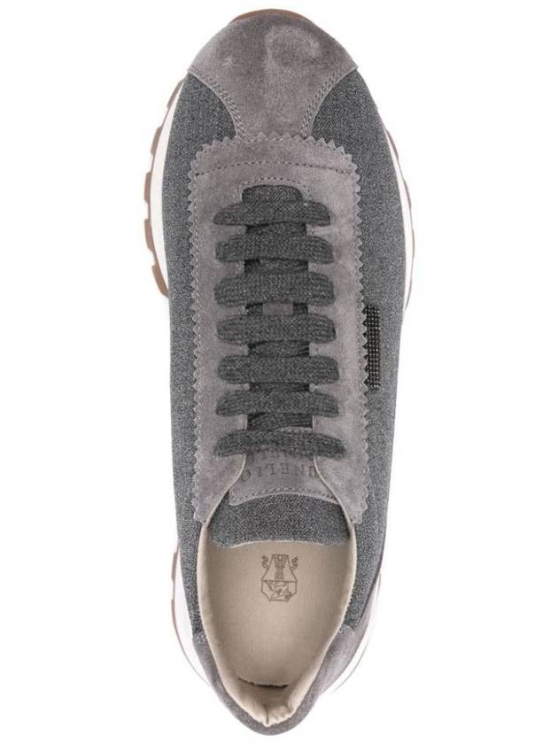 Runner low top sneakers gray - BRUNELLO CUCINELLI - BALAAN 5