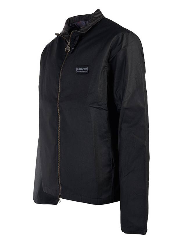 Men's International Mind Wax Jacket Black - BARBOUR - BALAAN 3