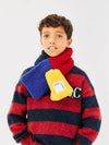 Color Block Neck Warmer Scarf B224AI046 Italian Kids - BOBO CHOSES - BALAAN 2