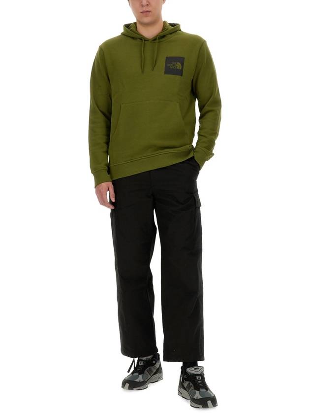 Hooded Sweatshirt NF0A5ICX PIB1 GREEN - THE NORTH FACE - BALAAN 3