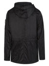 Wappen Patch Nylon Raso TC Hooded Jacket Black - STONE ISLAND - BALAAN 3