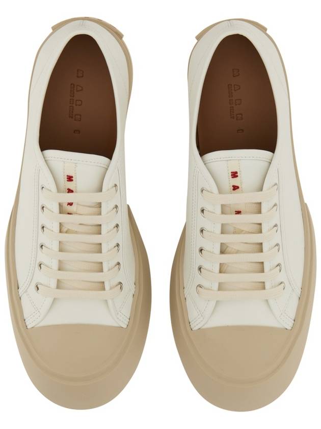 Pablo Platform Nappa Leather Low Top Sneakers Lilywhite - MARNI - BALAAN 6