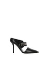 Alexander McQUEEN Punk Braid Chain Leather Heel 718867 WHSWF 1081 - ALEXANDER MCQUEEN - BALAAN 1