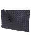 Intrecciato Large Clutch Bag Potion - BOTTEGA VENETA - BALAAN 3