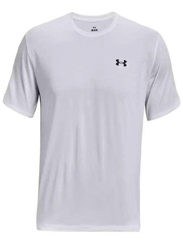 Men's UA Tech Vent Short Sleeve T Shirt White - UNDER ARMOUR - BALAAN 2