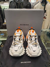 Track Trainer Low Top Sneakers White Orange - BALENCIAGA - BALAAN 3