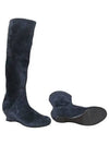 Smith Market Navy Boots Women s Shoes - BOTTEGA VENETA - BALAAN 2