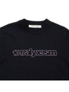 Logo Cotton Short Sleeve T-Shirt Black - 1017 ALYX 9SM - BALAAN 4