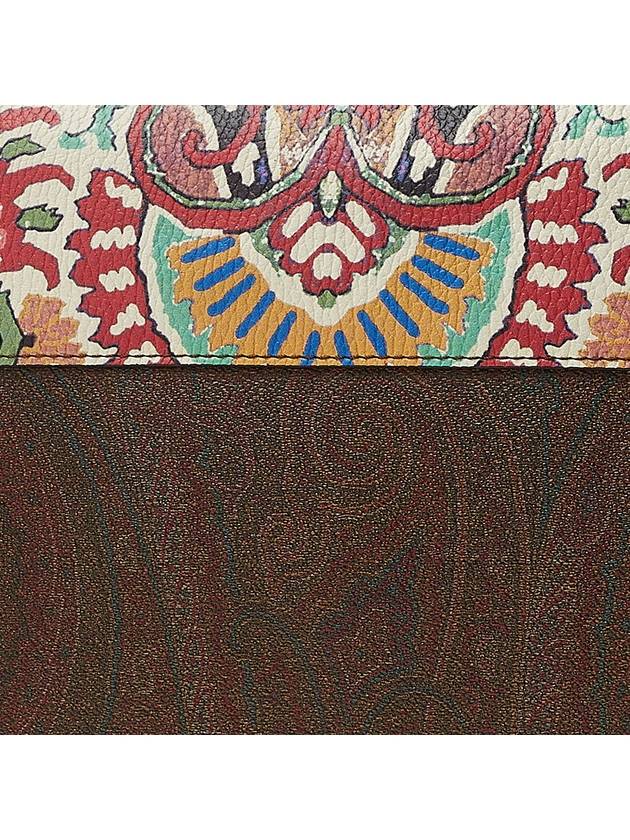 Paisley Clutch Bag Brown - ETRO - BALAAN 8