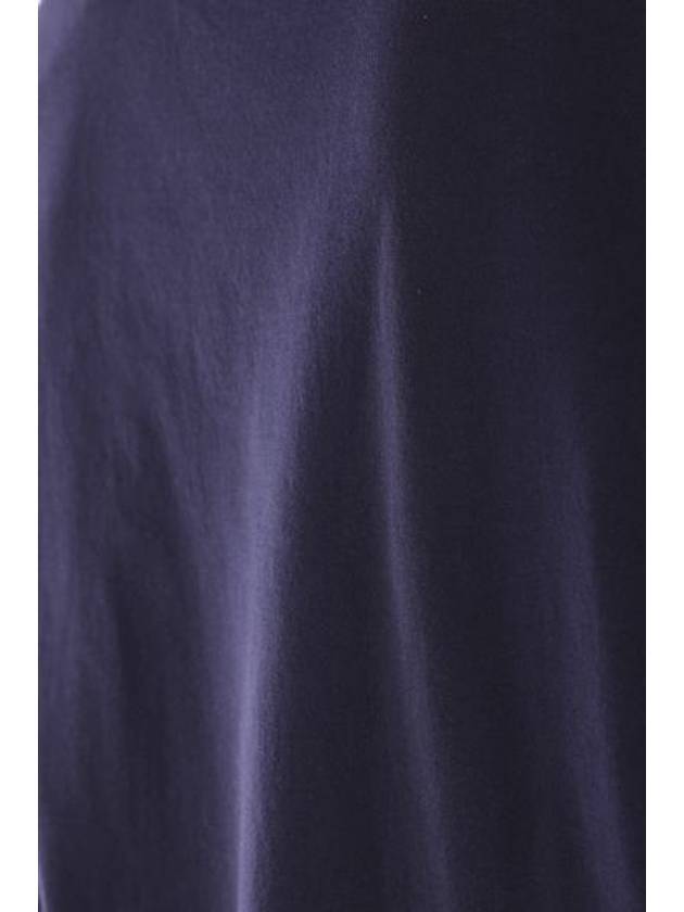 Crew Neck Short Sleeve T-Shirt Navy - BRUNELLO CUCINELLI - BALAAN 5