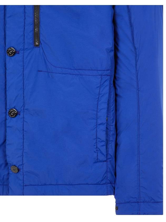 Skin Touch Nylon Garment Dyed Jacket Blue - STONE ISLAND - BALAAN 6