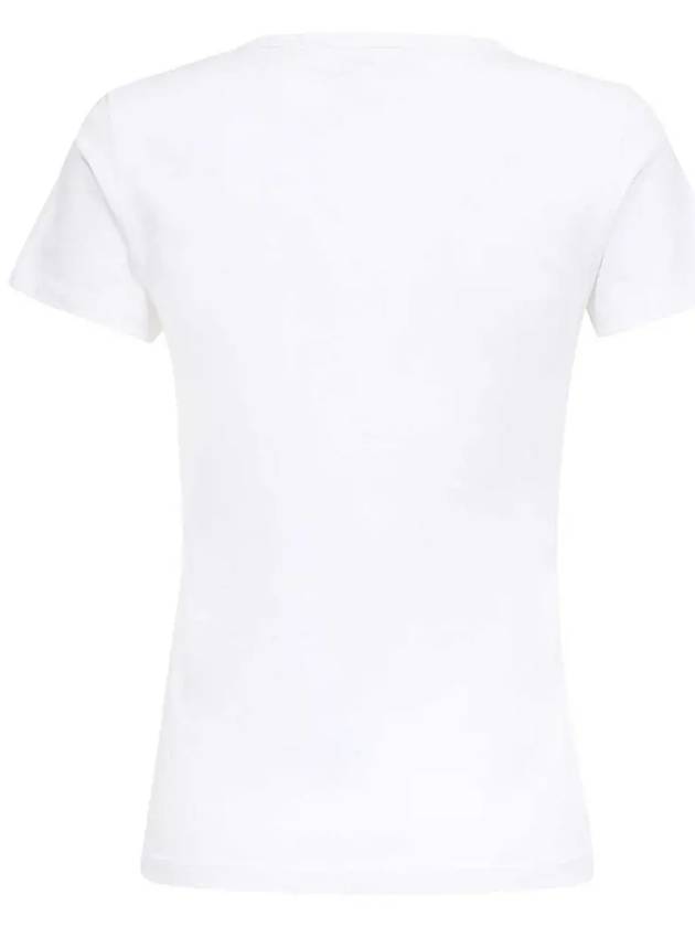 Logo Short Sleeve T-Shirt White - CHLOE - BALAAN 4