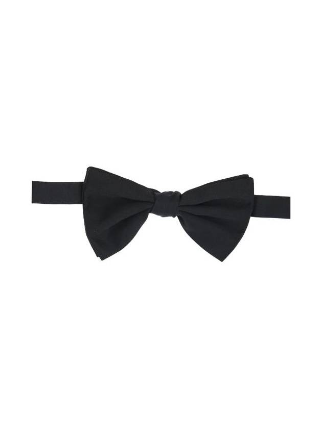 Men s Silk Satin Bow Tie Black - DOLCE&GABBANA - BALAAN 3