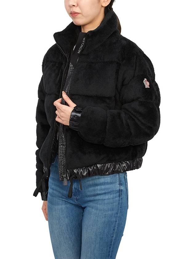 Ayse short down jacket black - MONCLER - BALAAN 6