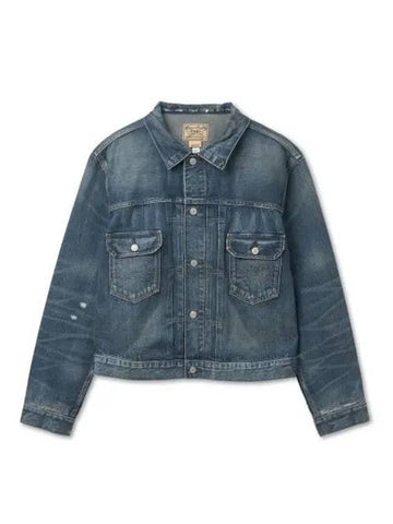 30 paid denim trucker jacket blue - POLO RALPH LAUREN - BALAAN 1